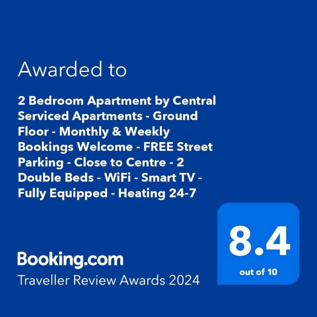 Central Serviced Apartments - 2 Bedroom - Ground Floor - Monthly & Weekly Bookings Welcome - Free Street Parking - 2 Double Beds - Wifi - Smart Tvs In Rooms - Fully Equipped - Heating 24-7 - Contractor & Short Stay Favourite Dundee Esterno foto