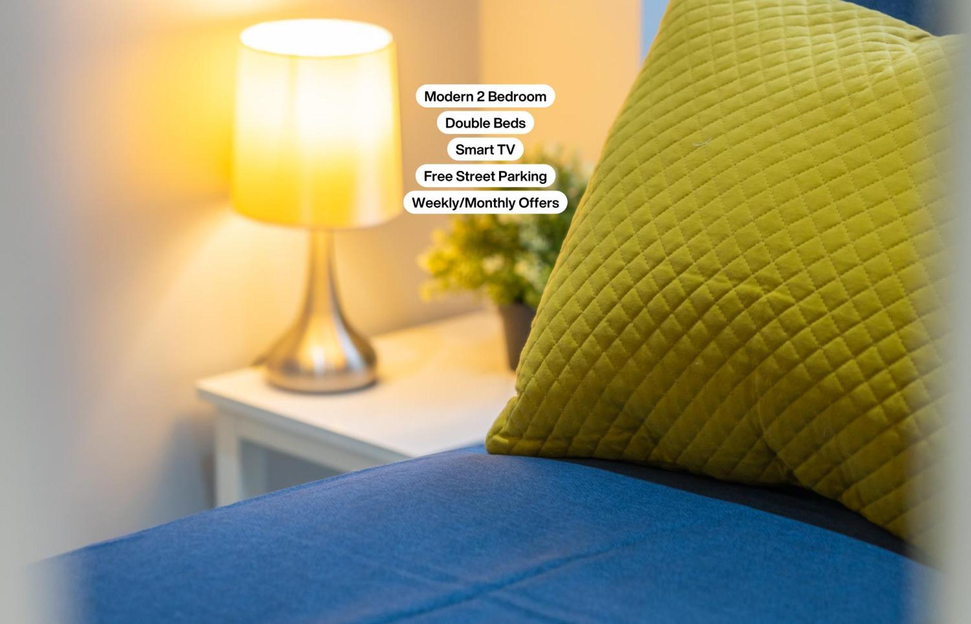 Central Serviced Apartments - 2 Bedroom - Ground Floor - Monthly & Weekly Bookings Welcome - Free Street Parking - 2 Double Beds - Wifi - Smart Tvs In Rooms - Fully Equipped - Heating 24-7 - Contractor & Short Stay Favourite Dundee Esterno foto