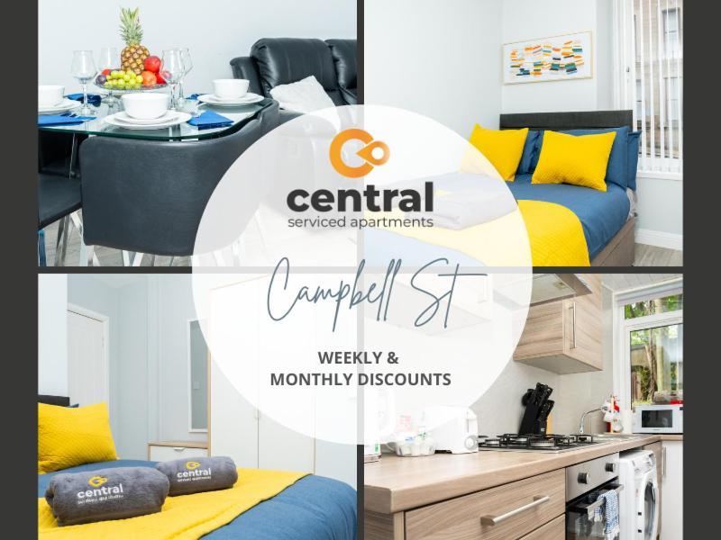Central Serviced Apartments - 2 Bedroom - Ground Floor - Monthly & Weekly Bookings Welcome - Free Street Parking - 2 Double Beds - Wifi - Smart Tvs In Rooms - Fully Equipped - Heating 24-7 - Contractor & Short Stay Favourite Dundee Esterno foto